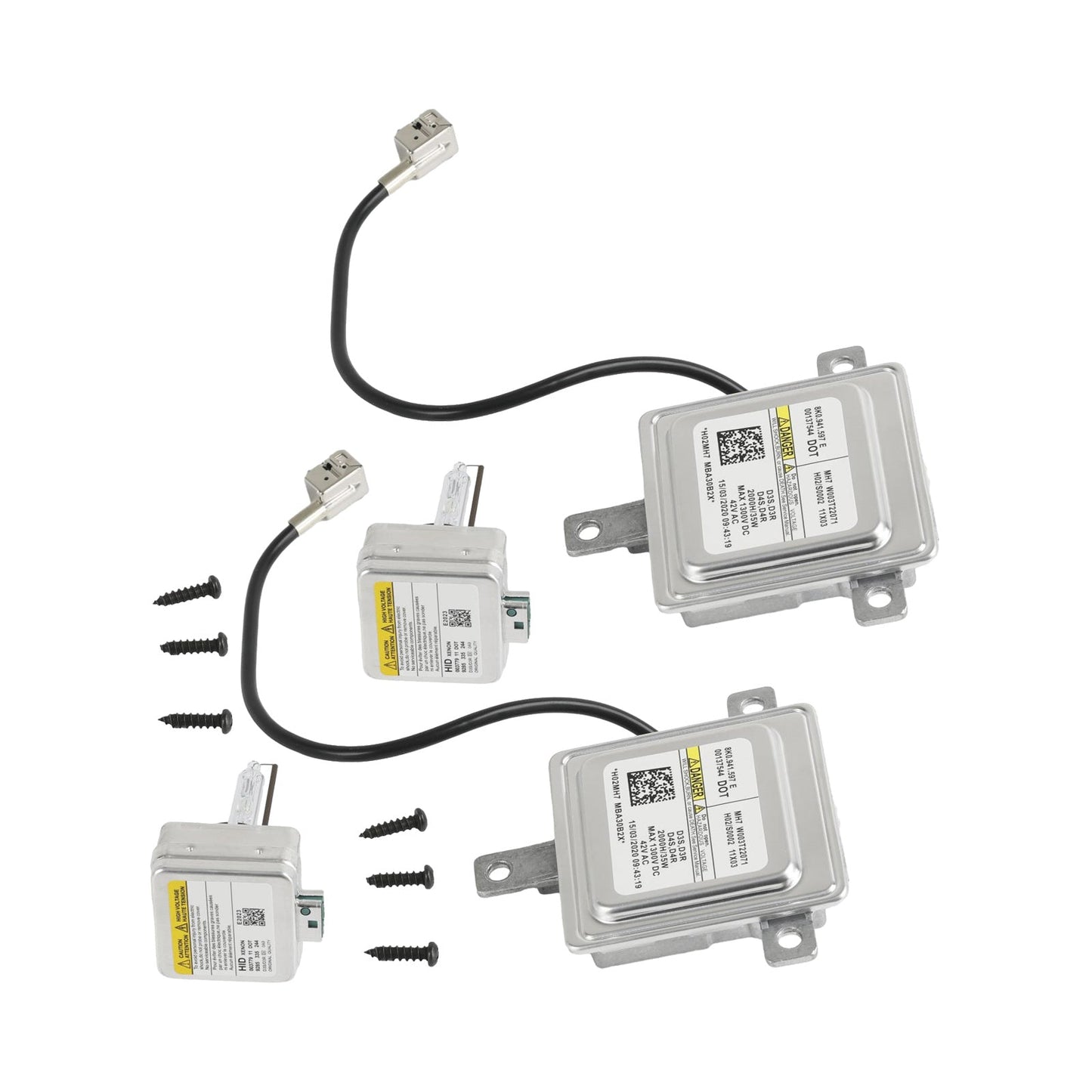 2013-2017 Volkswagen CC Xenon Ballast & D3S Bulb HID Light Control Unit Module 8K0941597E