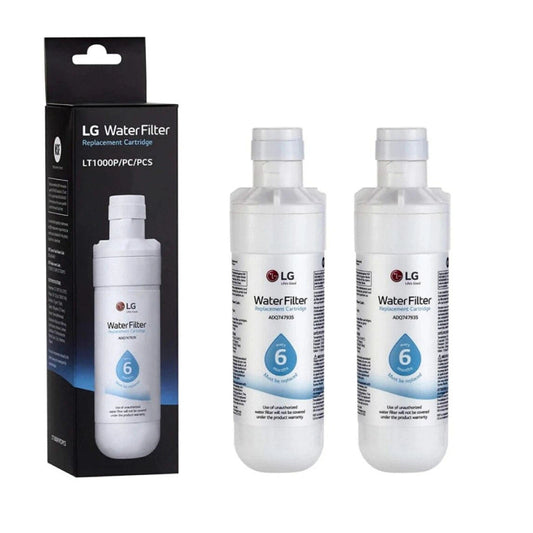 2Pack LG LT1000P Refrigerator Water Filter Replacement ADQ74793501 ADQ74793502