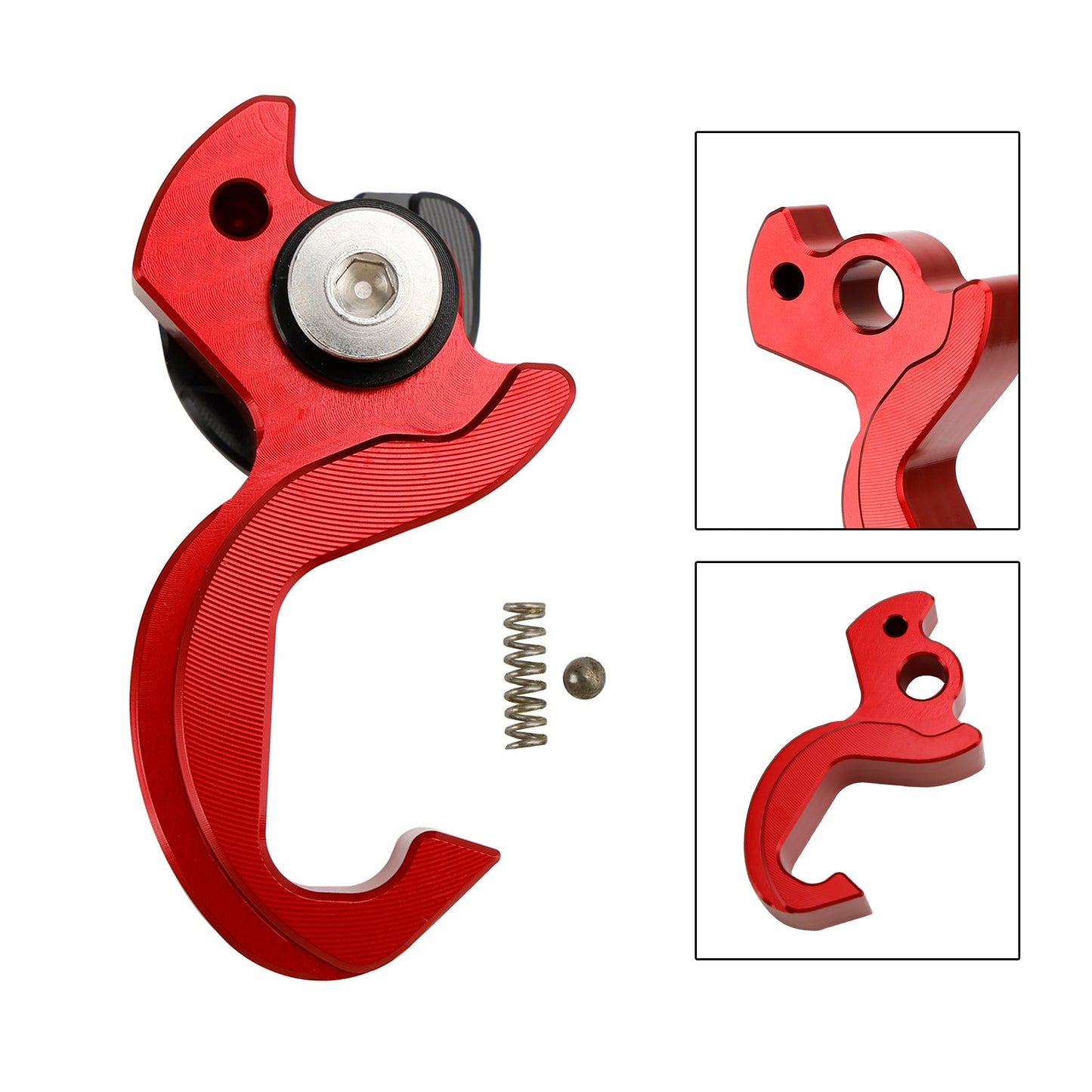 Holder Helmet Hooks Bracket Red For Yamaha Tricity 125 2014-2021 155 2016-2023