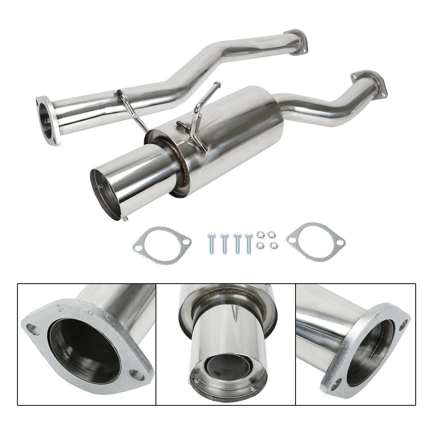 2003-2008 Nissan 350Z Coupe/Convertible 3" Exhaust Pipe Drift Spec Exhaust Cat back