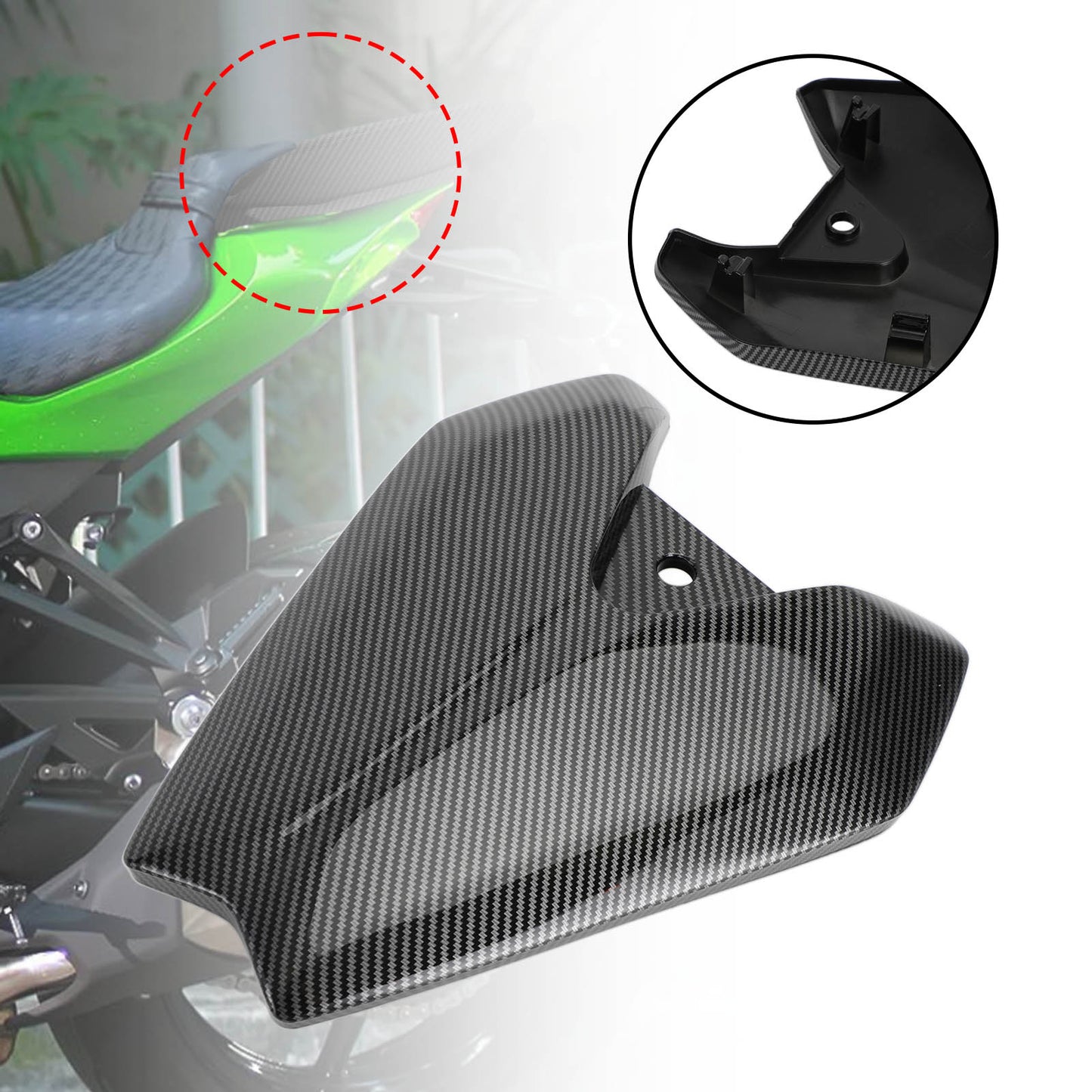 Motorcycle Rear Seat Fairing Cover Cowl for Kawasaki Z1000 2014-2022