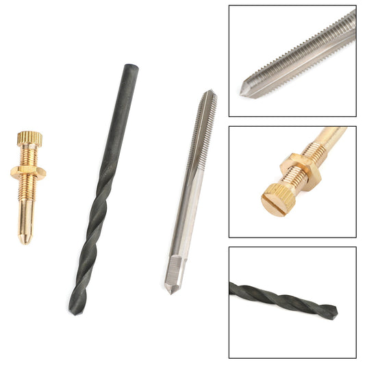 Idle Screw Drill Bit Install Kit fit for Yamaha Blaster 200 YFS200 1988-2006