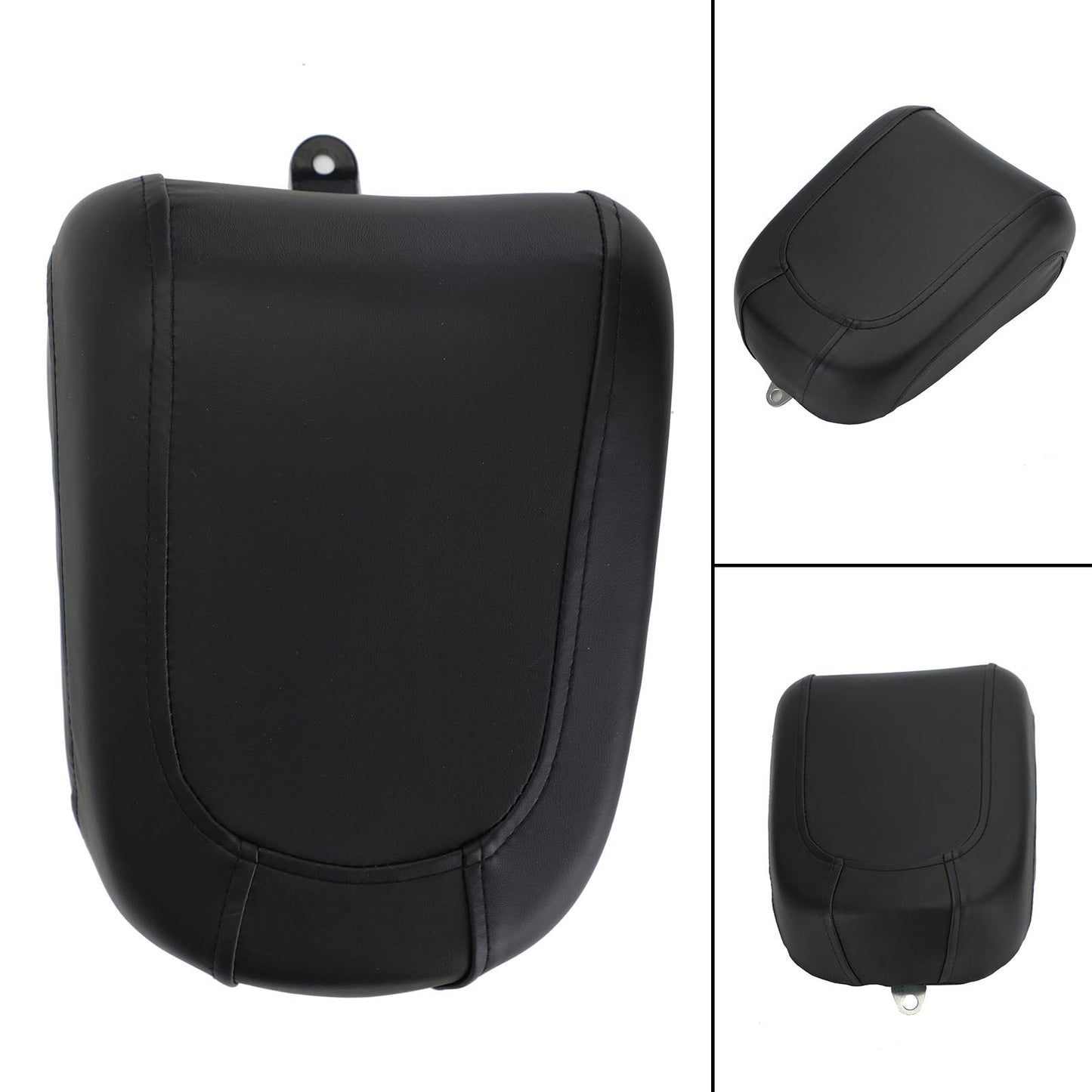 Rear Passenger Seat Black Cushion Fit For Harley Flstsb Cross Bones 08-11