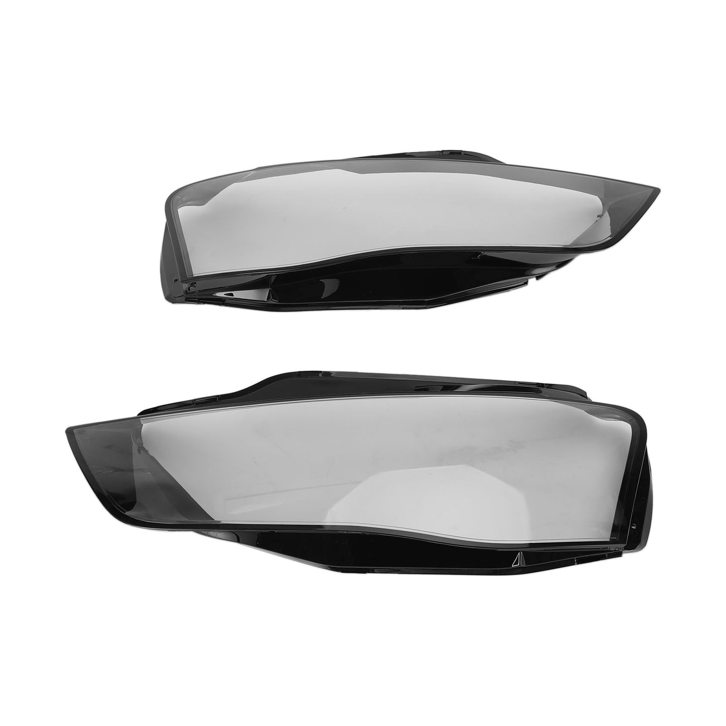 2012-2016 Audi A4 B8 Facelift Left +Right Headlight Lens Plastic Cover Shell 8K0941753C 8K0941031C