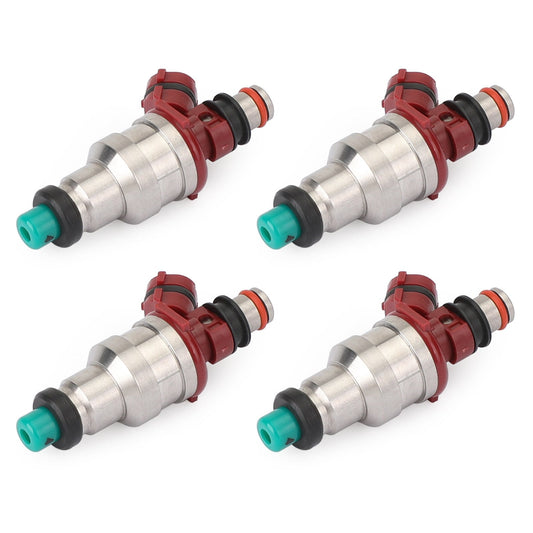 1989-1995 Toyota Pickup 2.4L 4PCS Fuel Injectors 22842-12130 23209-35040 23250-35040 Champoo