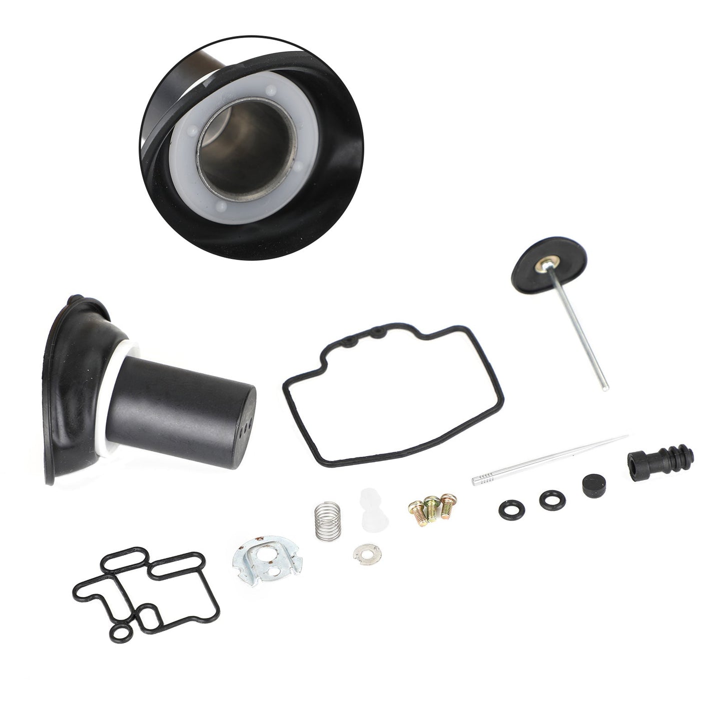 96-03 Yamaha Majesty Yp250 Carburetor Repair Kit Plunger Diaphragm