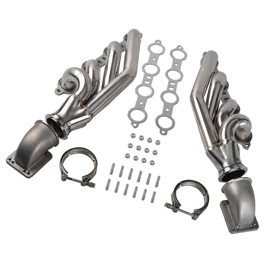 Small Block V8 LS1/LS2/LS3/LS6 LSX 4.8L 5.3L 5.7L 6.0L 6.2L Turbo Exhaust Manifold Header