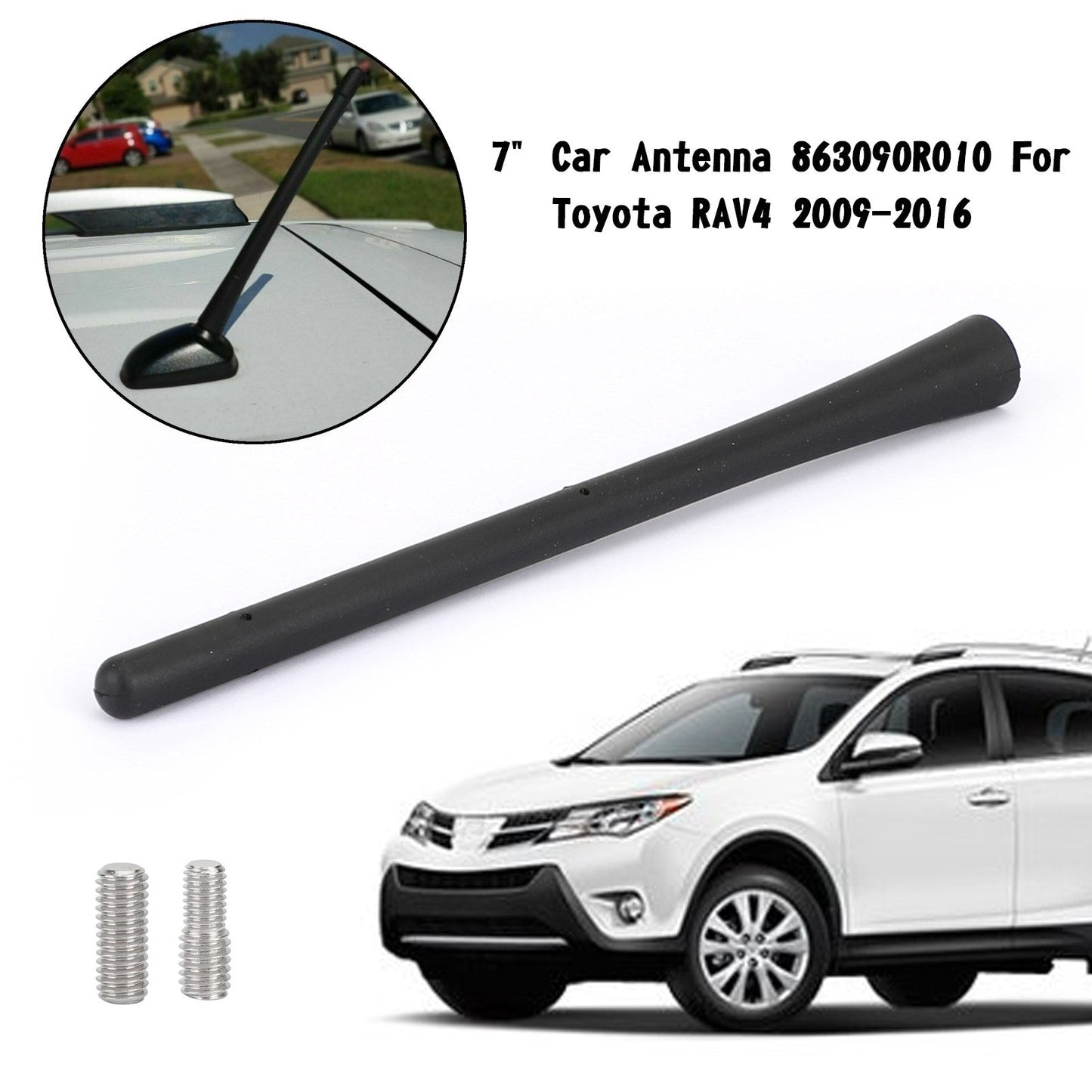 Toyota RAV4 2009-2016 7" Car Antenna 863090R010