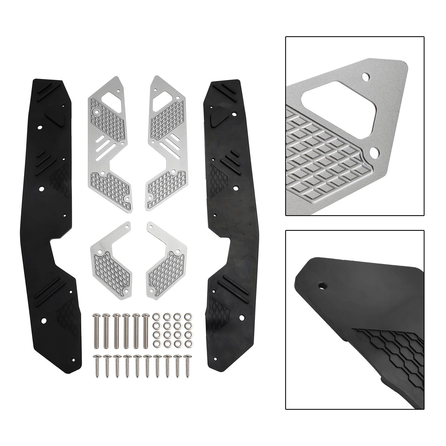 Footrest Foot Pegs Pedal Footboard Plate Guard fit for HONDA ADV160 2022-2023