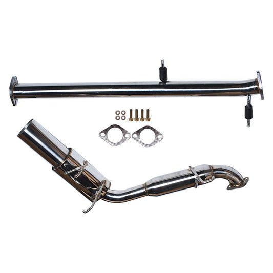 1989-1997 Mazda Miata MX-5 Eunos 1.6/1.8L Stainless Catback Back Exhaust Muffler