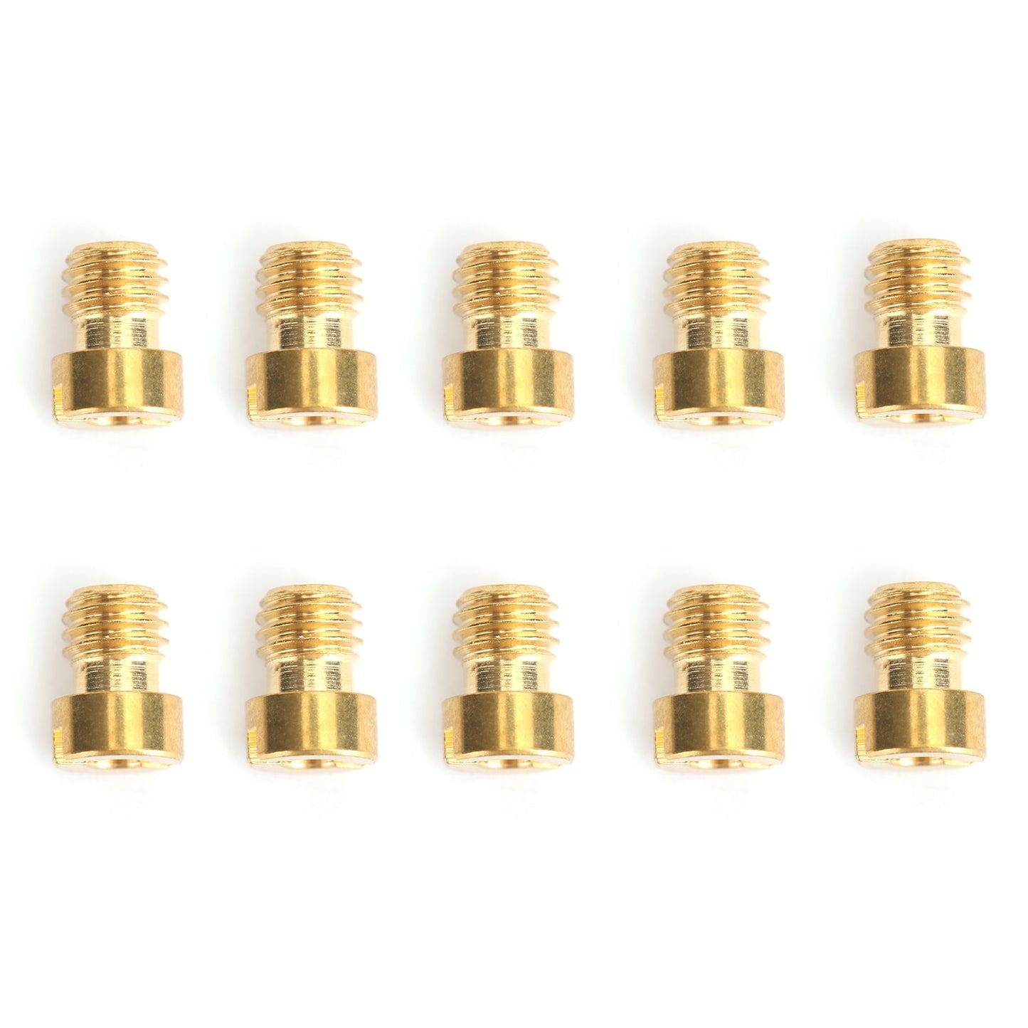 10set Round Head Main Jet 5mm 82-105 For GY6 Motorcycle Scooter Carburetor PZ19