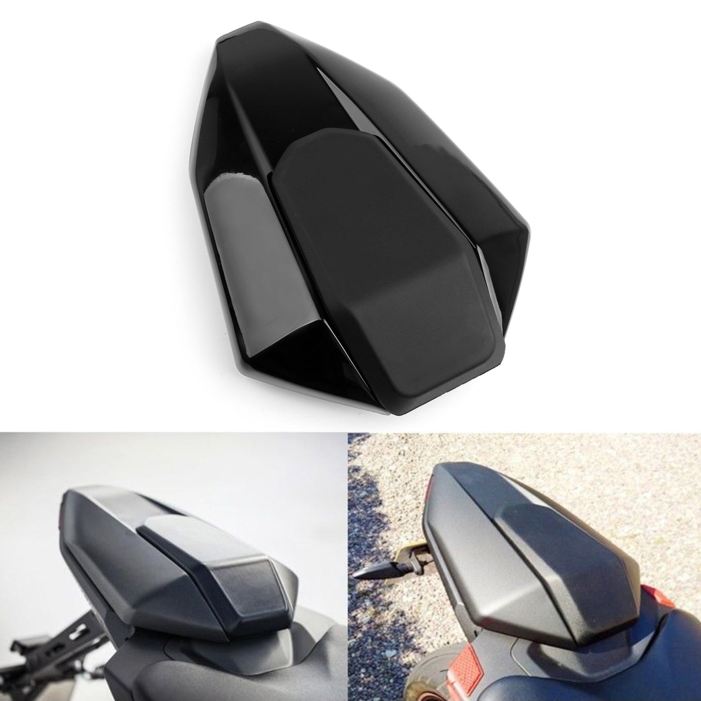 13-17 Yamaha MT-07 FZ-07 FZ07 Pillion Rear Seat Solo Cowl Fairing Cover Black