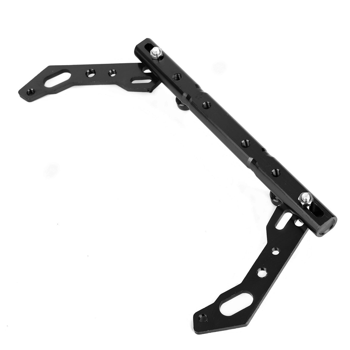 Cnc Adjustable Balance Cross Handle Bar Aluminum Lever Black Fits For Motor