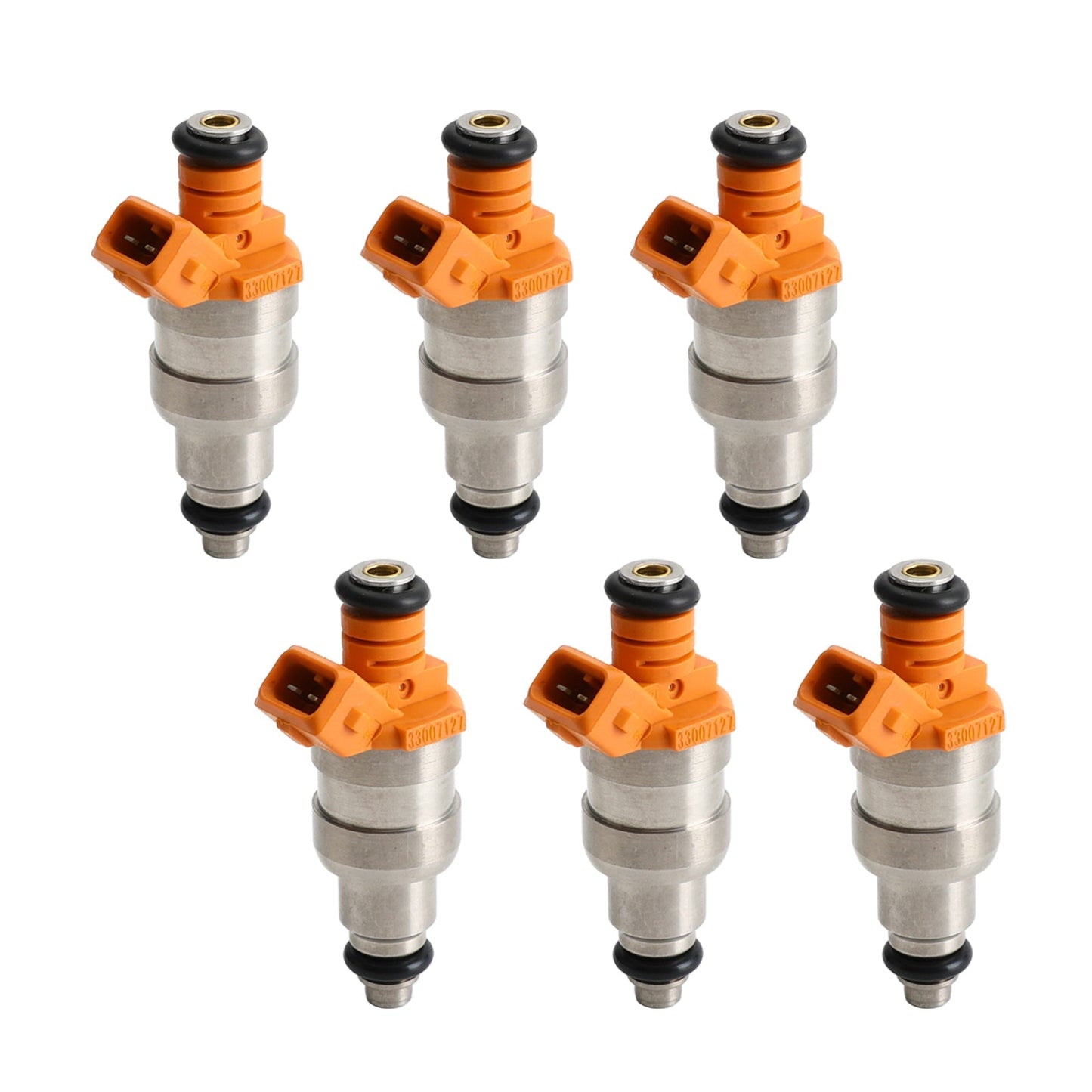 1987-1998 Cherokee I6 4.0L 6PCS Fuel Injectors 33007127 53003956 53030343 Champoo