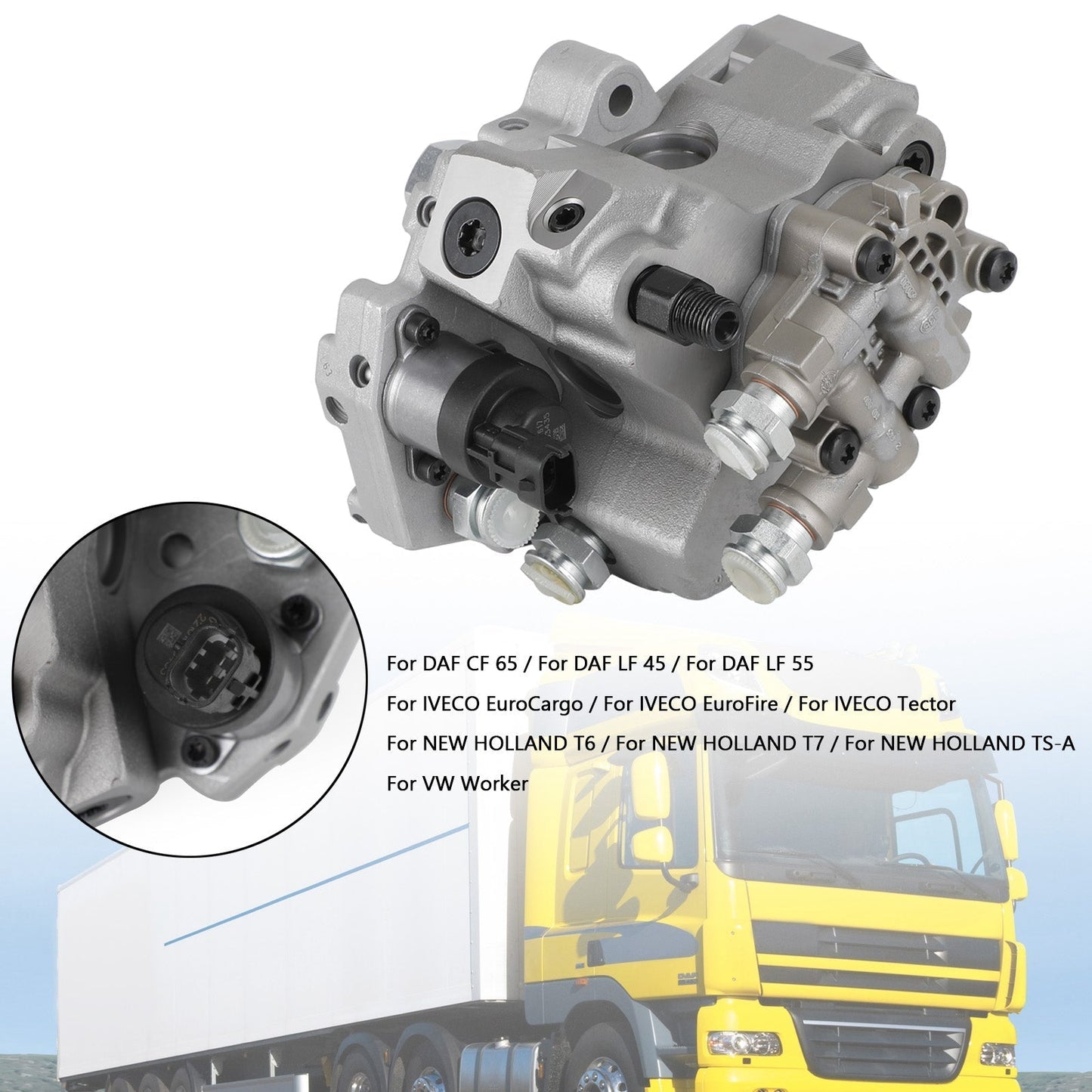 IVECO EuroCargo/EuroFire/Tector High Pressure Fuel Injection Pump 2995510 4896958 4897040