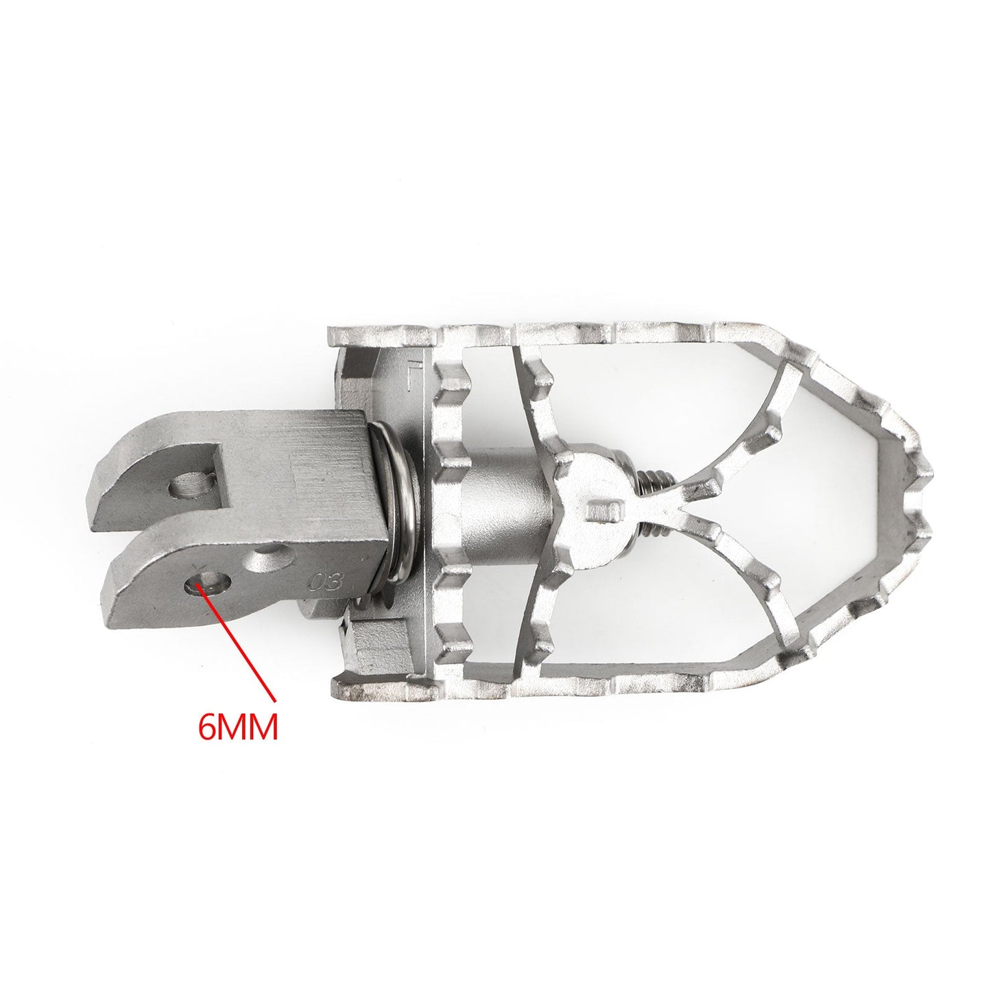 Ducati Adjustable Front Footrests Foot Peg Footpegs Fit For Ducati Hyperstarda 821 13-15 Hyperstrada 939 16-17 Multistrada 1260 18-21