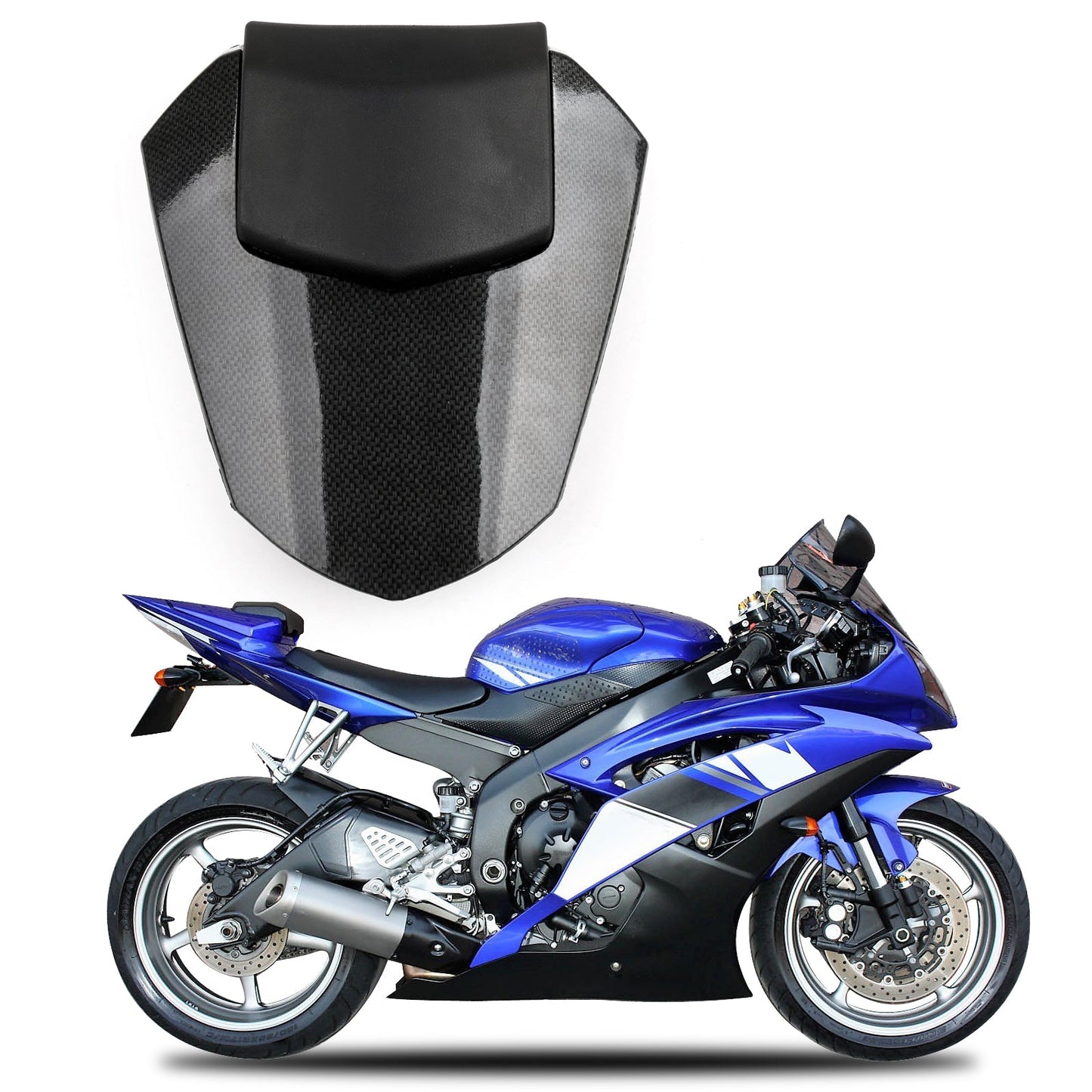 08-16 Yamaha R6 Rear Seat Cover cowl