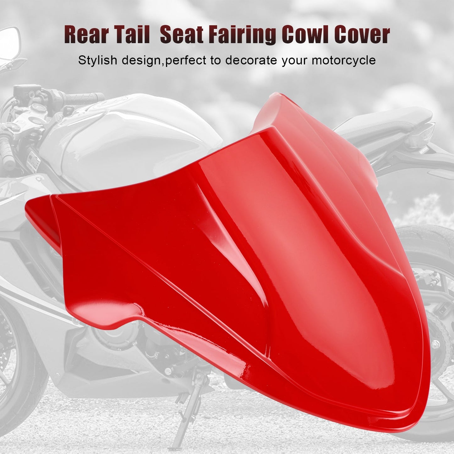 Rear Tail Seat Fairing Cowl Cover for Honda CB650R 2021-2022