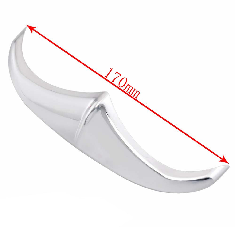 Rear Front Fender Leading Edge Tip Trim Accent Chrome For Touring FLHX FLTR