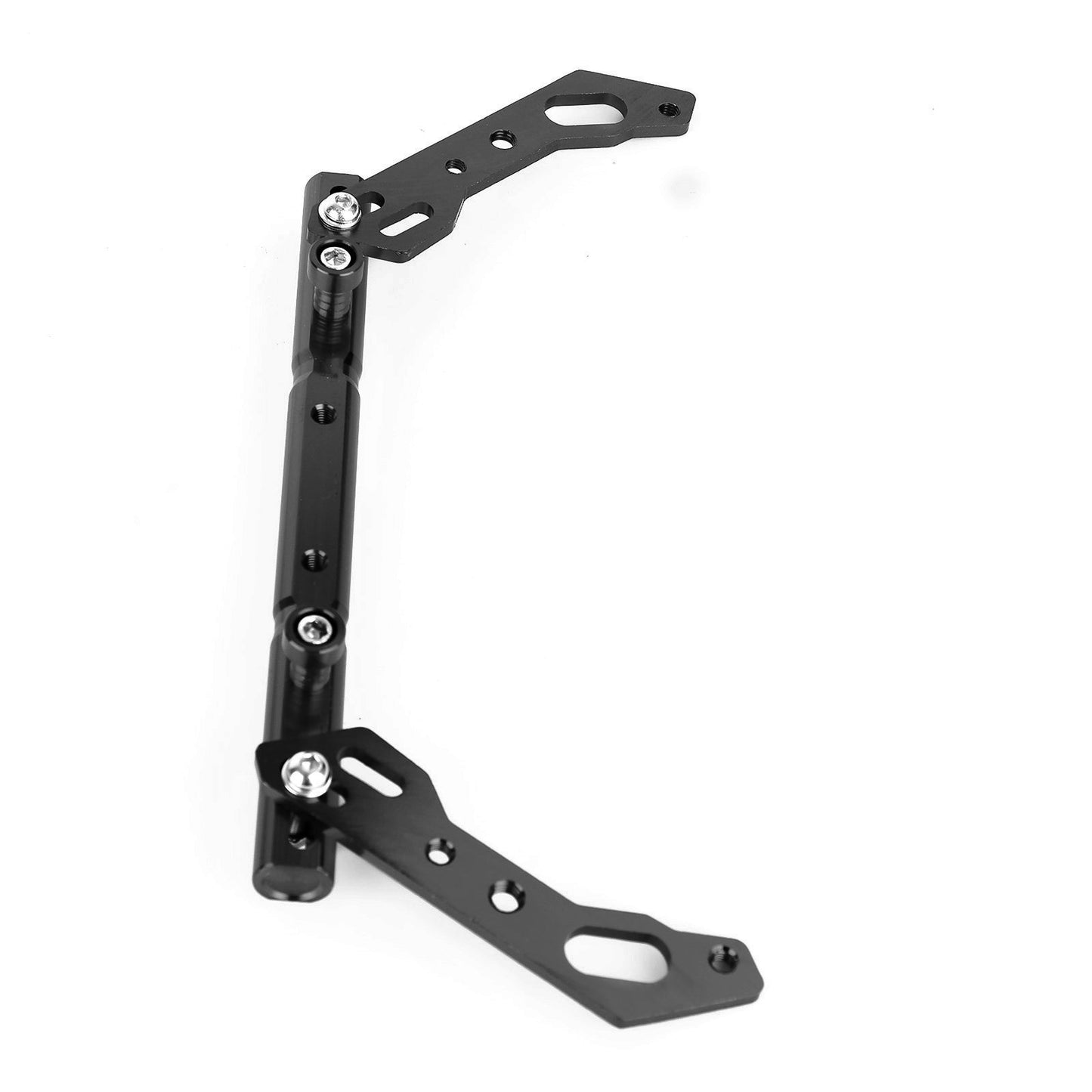 Cnc Adjustable Balance Cross Handle Bar Aluminum Lever Black Fits For Motor