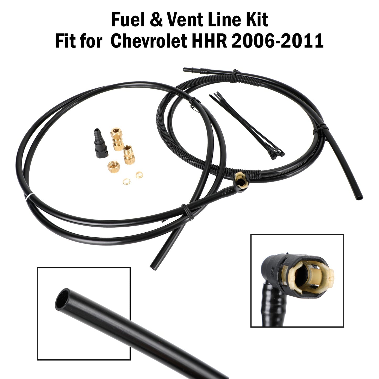 2006-2011 Chevrolet HHR Nylon Fuel & Vent Line Repair Kit Fl-FG0974