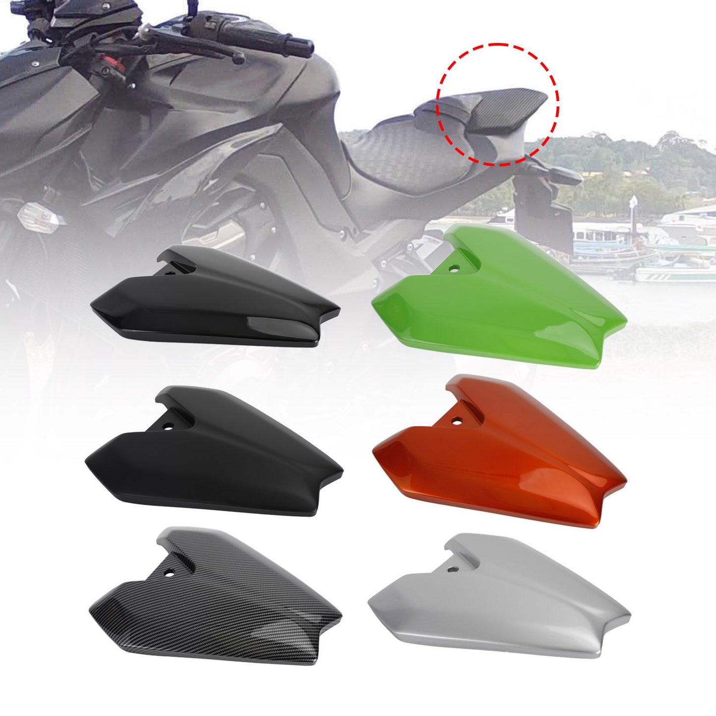 Motorcycle Rear Seat Fairing Cover Cowl for Kawasaki Z1000 2014-2022