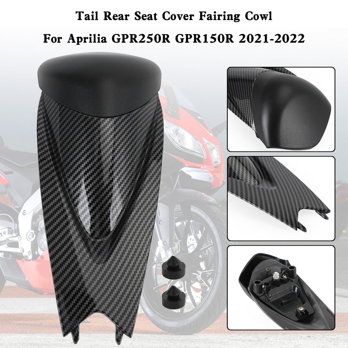 Tail Rear Seat Cover Fairing Cowl For Aprilia GPR250R GPR150R 2021-2022