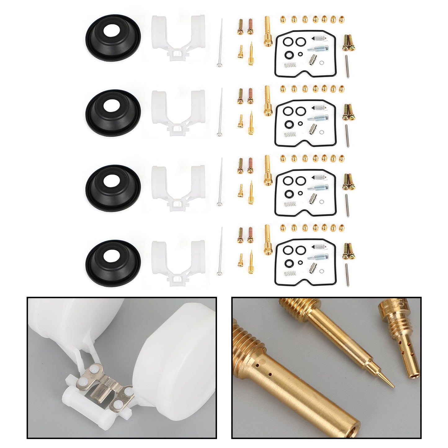 4X Carburetor Carb Rebuild Kit fit for Kawasaki Zephyr ZR750-H / ZR-7 / ZR-7S