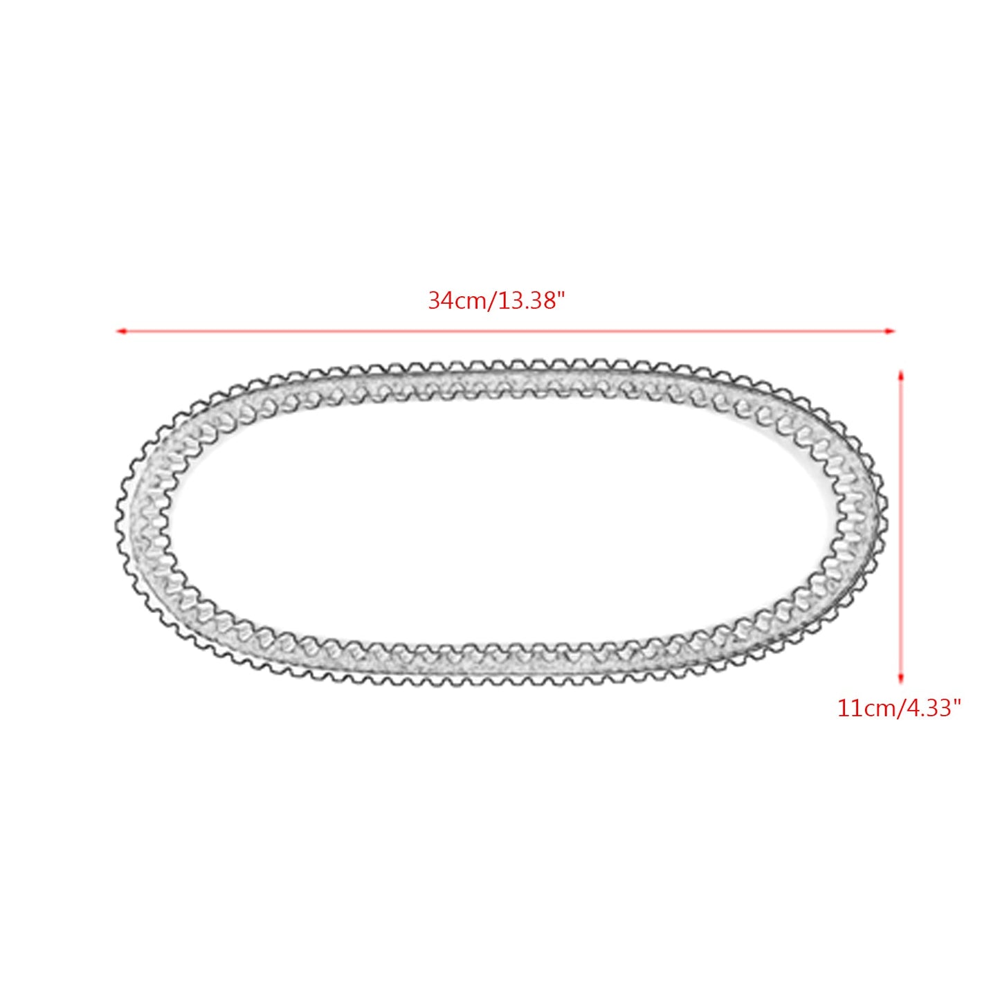 SYM Shark 125 150 EURO MX Scooter P/N Drive Belt 810OC x 18W 23100-H3A-0000