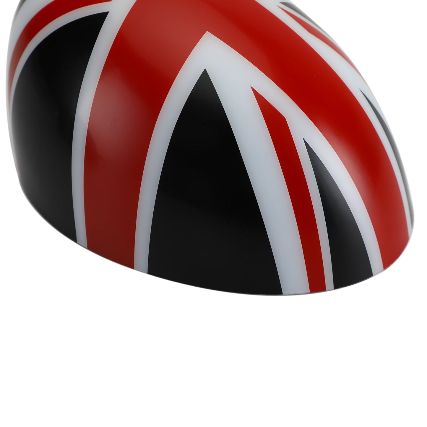 MINI Cooper R55 R56 R57 Black/Red 2 x  Union Jack UK Flag Mirror Covers