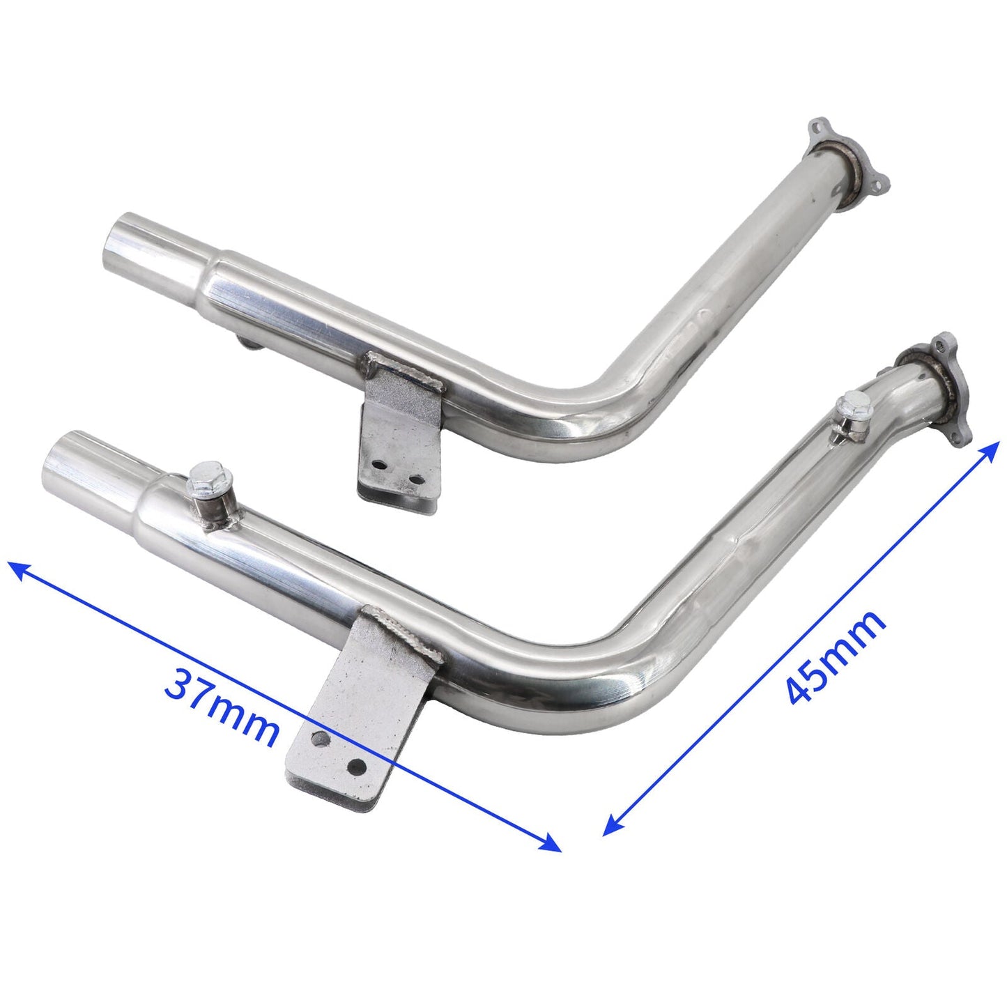 2000-2004 2.7L 3.2L Porsche Boxster 986 Stainless Steel Exhaust Downpipe