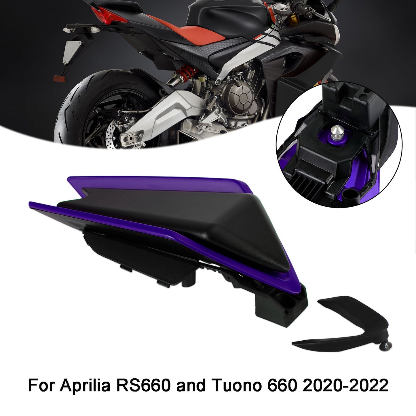 Rear Cowl Tail FAIRING Cover For Aprilia RS660 RSV4 Tuono 660 2020-2022