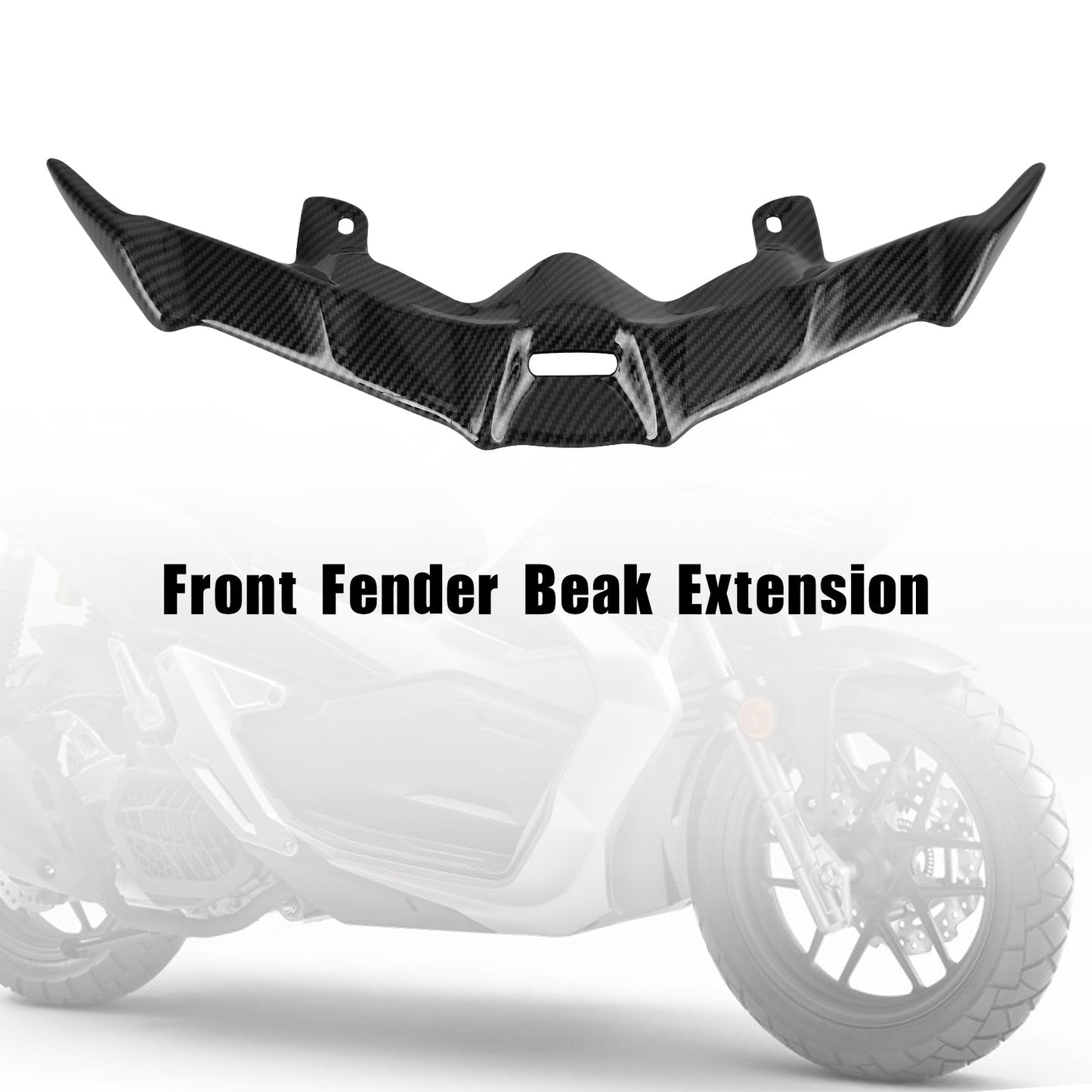 19-23 HONDA ADV150 ADV160 Front Fender Beak Nose Cone Extension