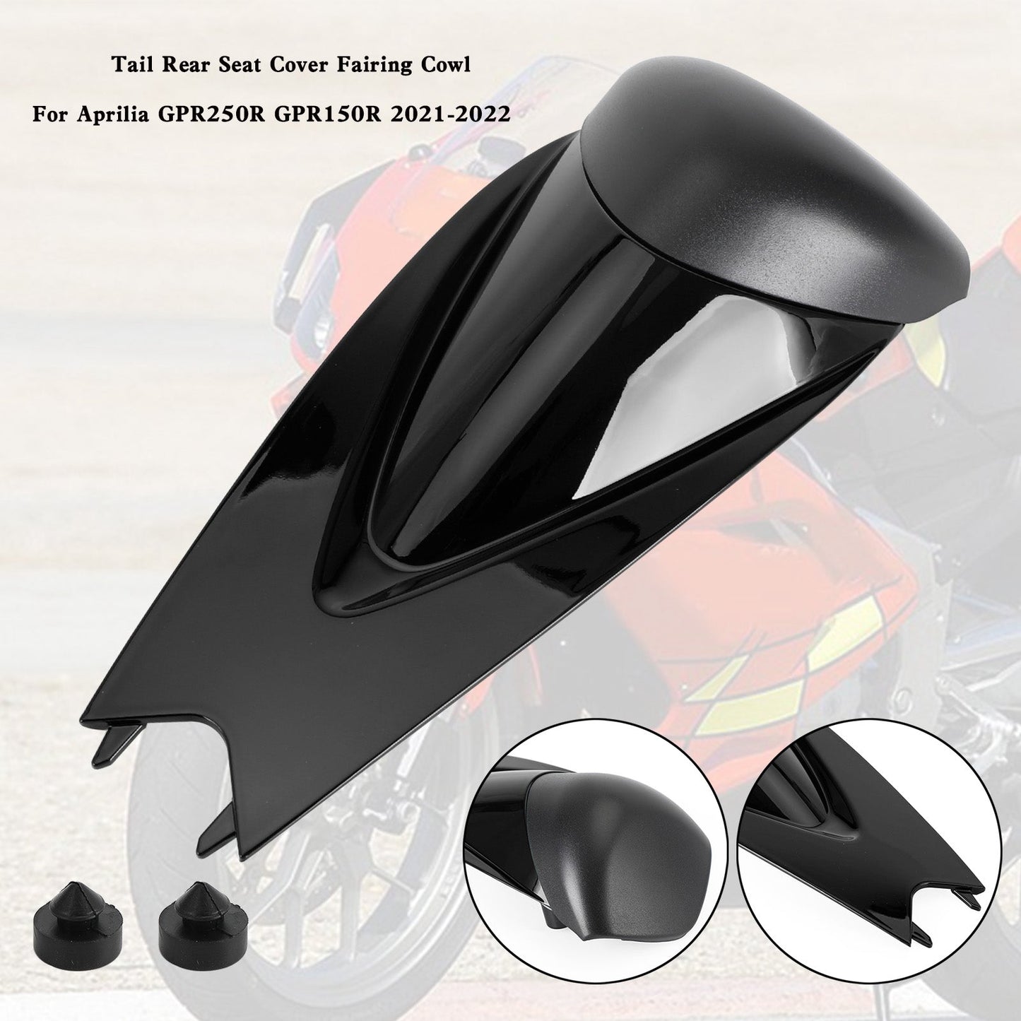 Tail Rear Seat Cover Fairing Cowl For Aprilia GPR250R GPR150R 2021-2022