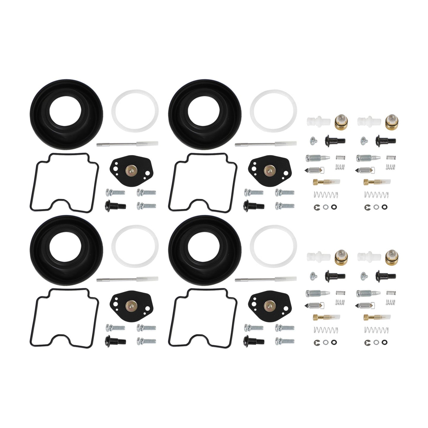 4X Carburetor Rebuild Repair Kit fit for Suzuki DRZ400 DRZ400E DRZ400S DRZ400SM