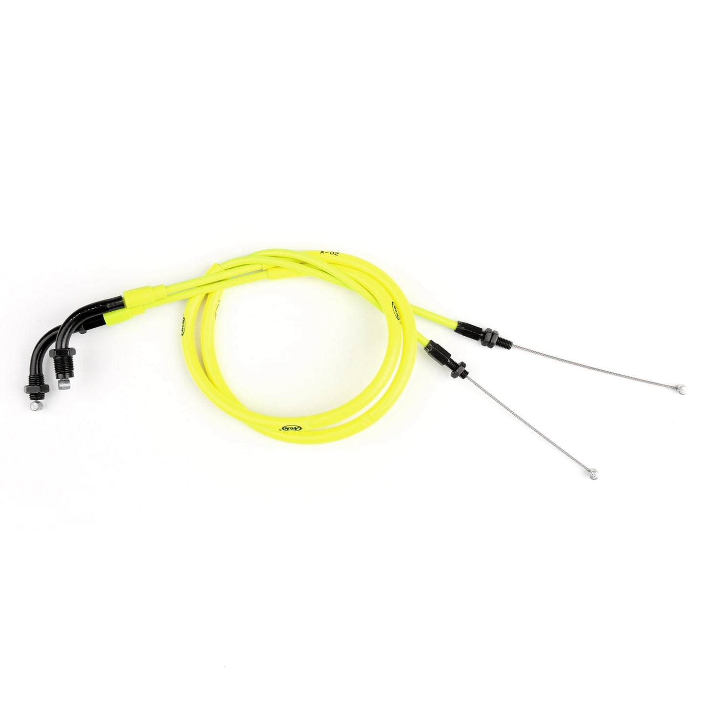 2007-2012 Honda CBR600 Throttle Cable Wire Line Gas Black/Yellow