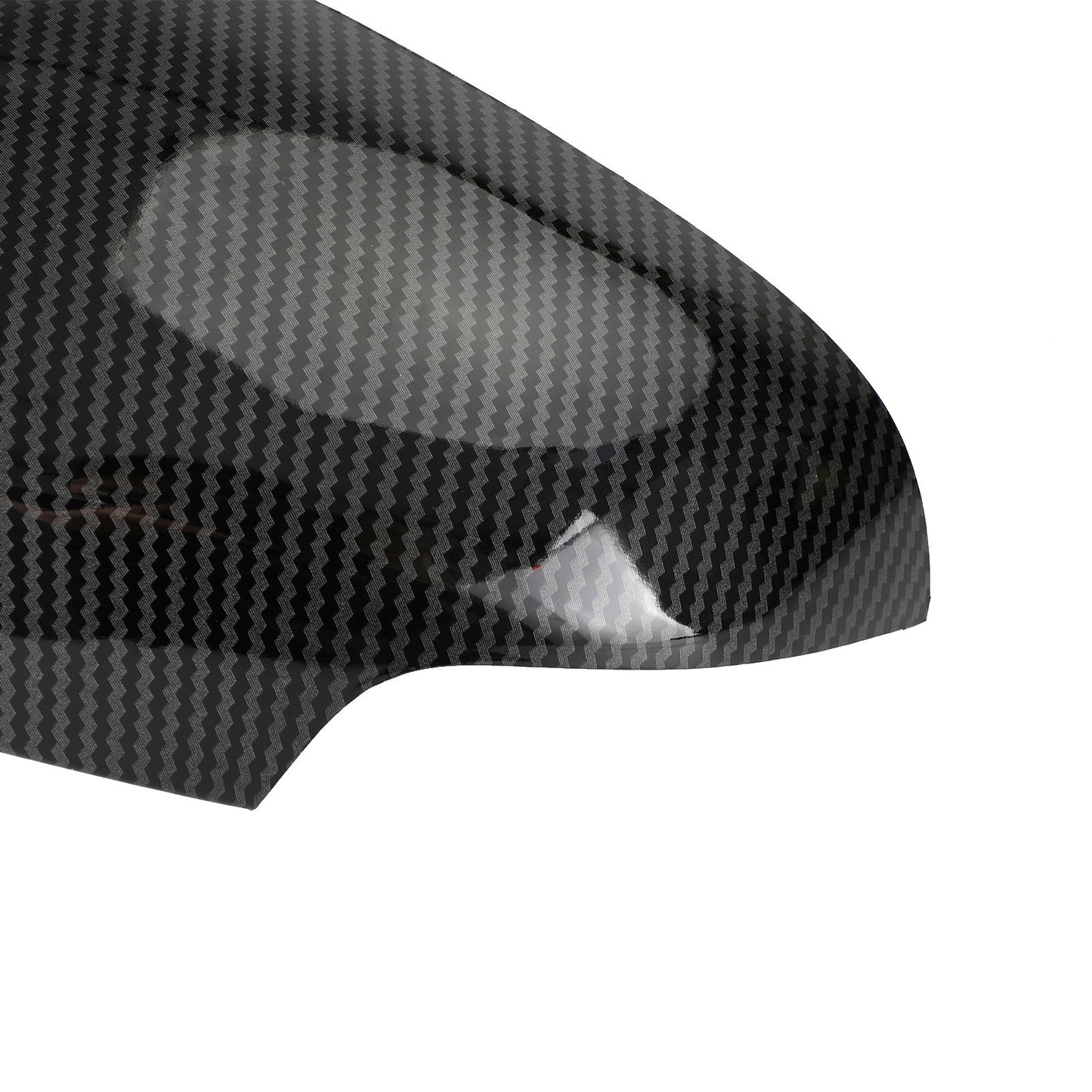 2008-2011 Volvo S80 3.2 Carbon Fiber Rearview Side Mirror Cover Cap 398505339 398505537