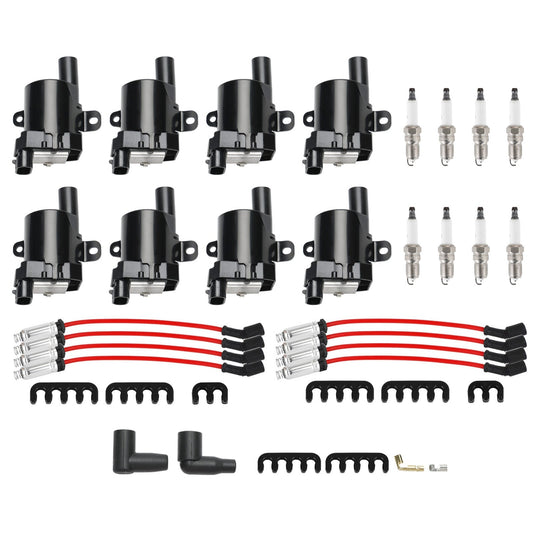 2003-2007 Chevrolet Express 1500 3500 5.3L 8Pack Ignition Coil+Spark Plug+Wires Set UF262 C1251 D585 5C1082