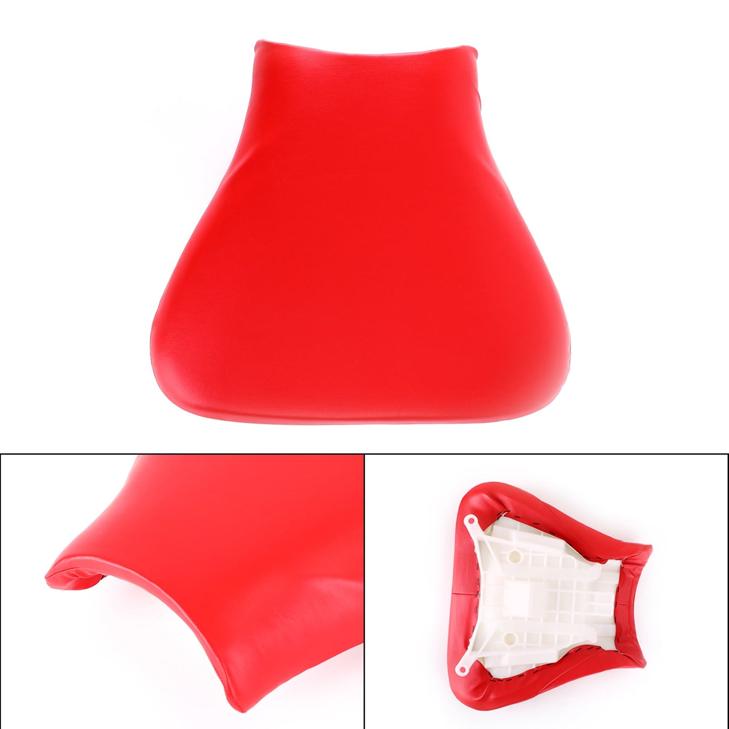 Front Driver Seat Rider Cushion Red Fit For Suzuki Gsxr 600 Gsxr 750 96-00