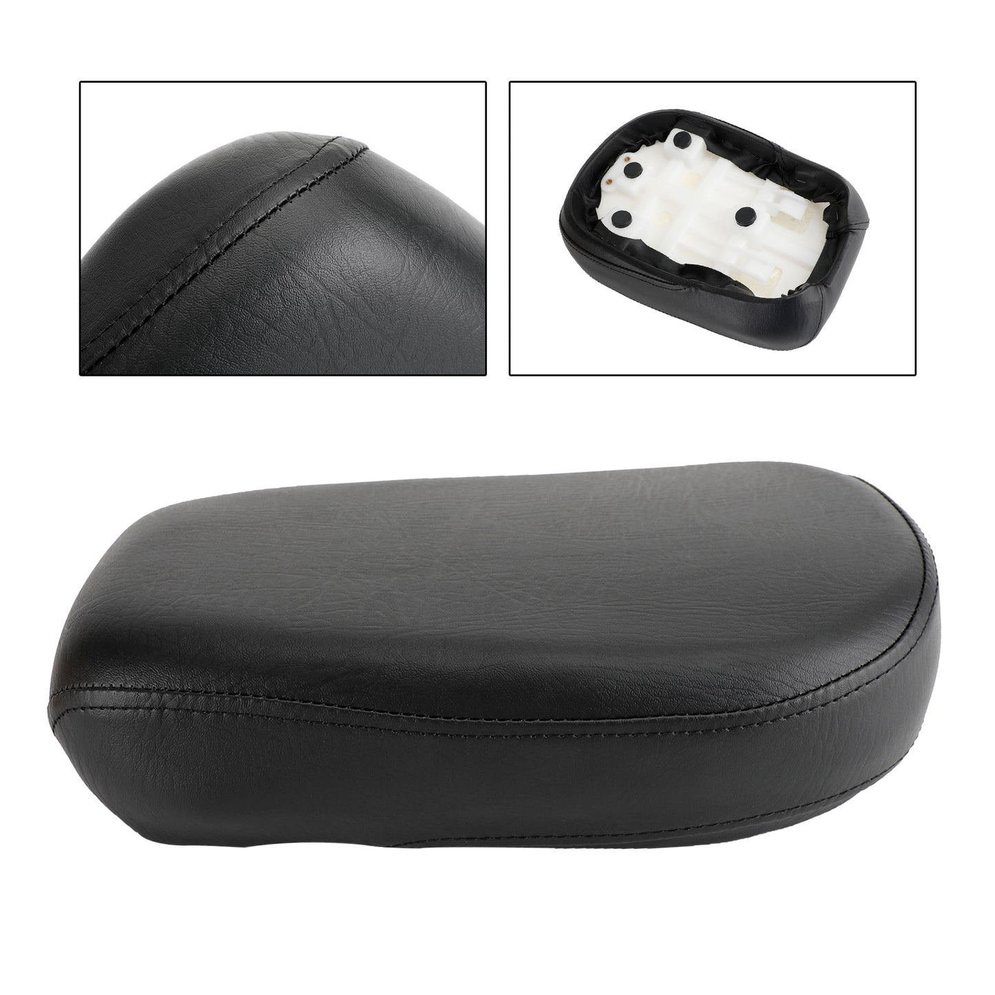 Rear Seat Passenger Cushion Flat Pu Fits For Yamaha V-Star Xvs650 1998-2010