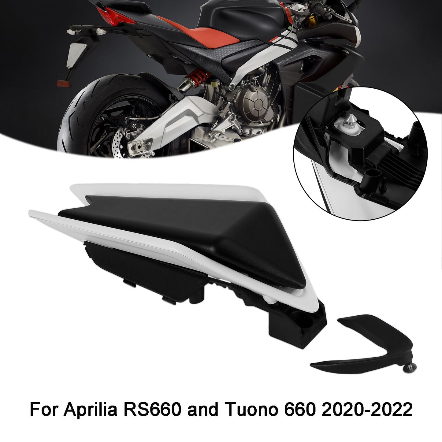 Rear Cowl Tail FAIRING Cover For Aprilia RS660 RSV4 Tuono 660 2020-2022