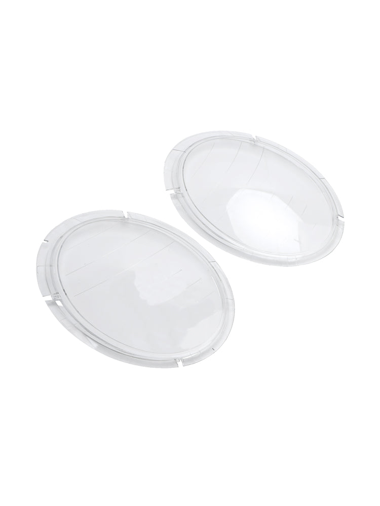 Mini Cooper R50 R53 Left +Right Headlight Lens Plastic Cover Shell 63126911701 63126911702