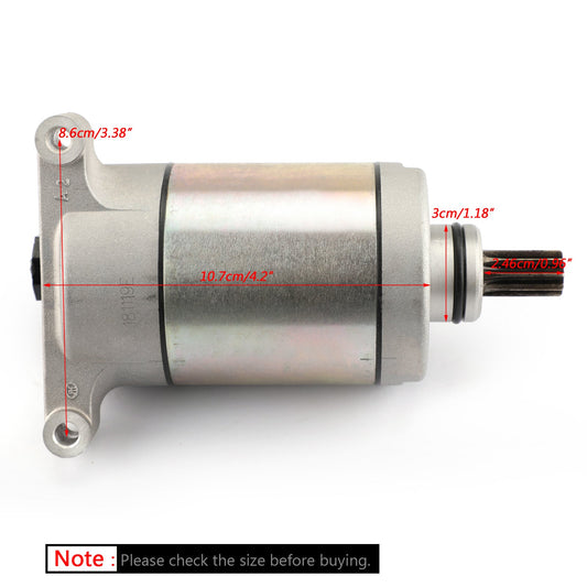 Electric Starter Motor for Yamaha YFM550FWA Grizzly 550 09-15 YFM700 EPS Hunter Champoo