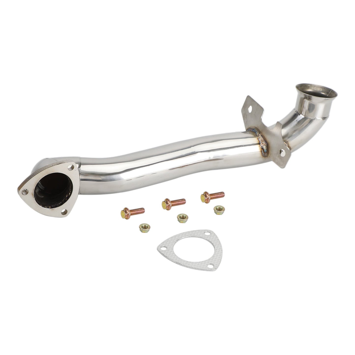 2012-2015 MINI Cooper S Coupe R58 2.5 inch Exhaust Catless DownPipe w/ Gaskets Champoo