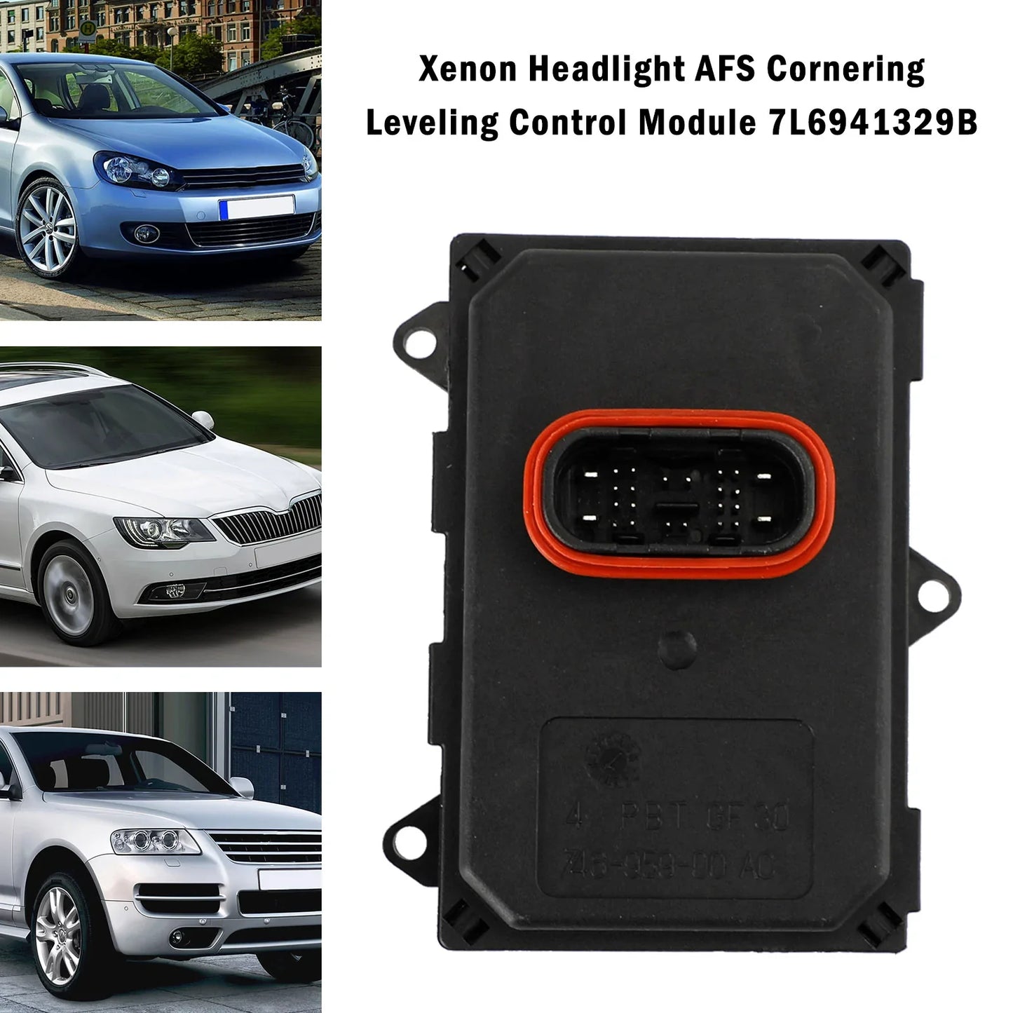 2008-2012 VW Golf 6 7L6941329B Xenon Headlight AFS Cornering Leveling Control Module 5DF01011415AA