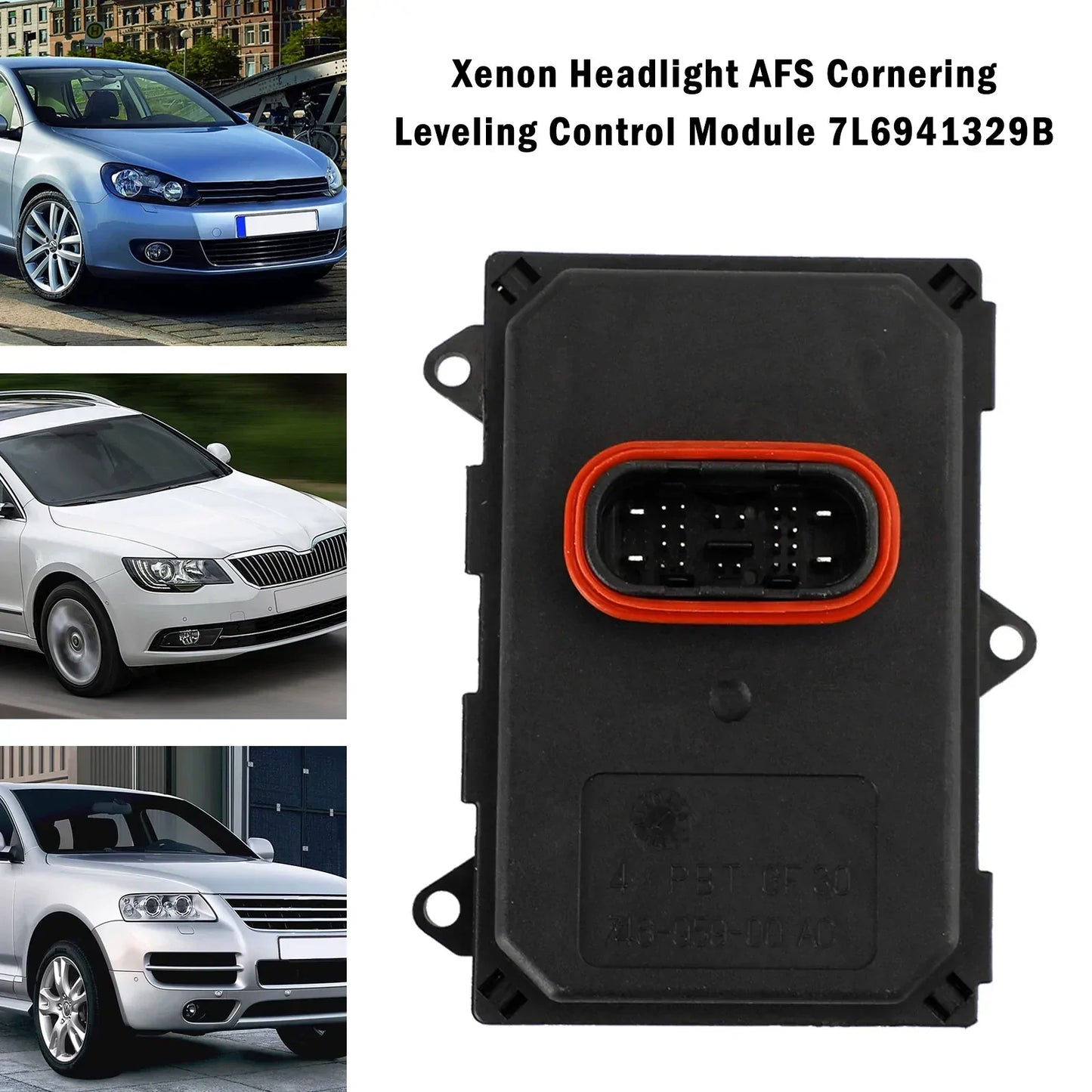 2007-2010 VW Tiguan 7L6941329B Xenon Headlight AFS Cornering Leveling Control Module 5DF01011415AA