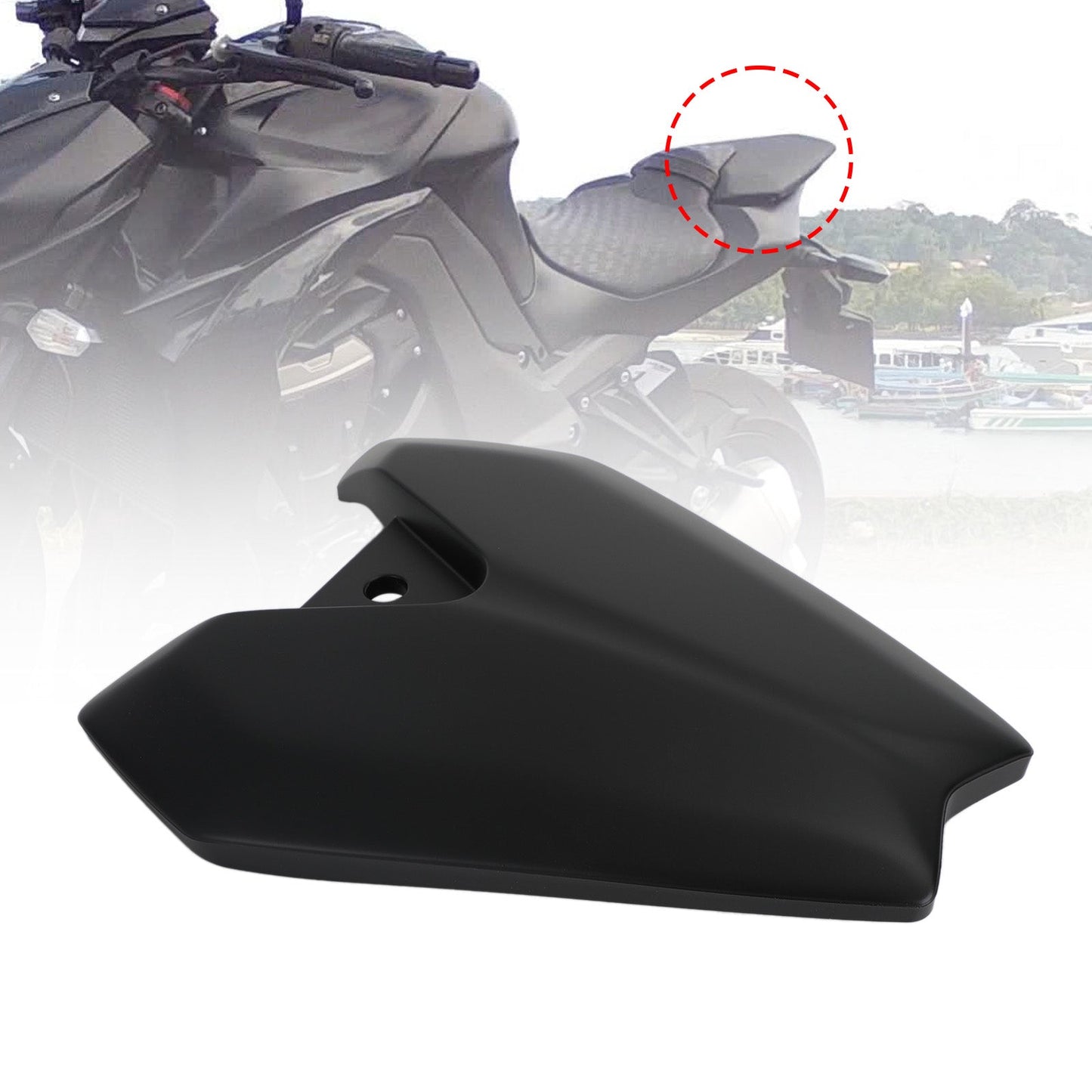 Motorcycle Rear Seat Fairing Cover Cowl for Kawasaki Z1000 2014-2022