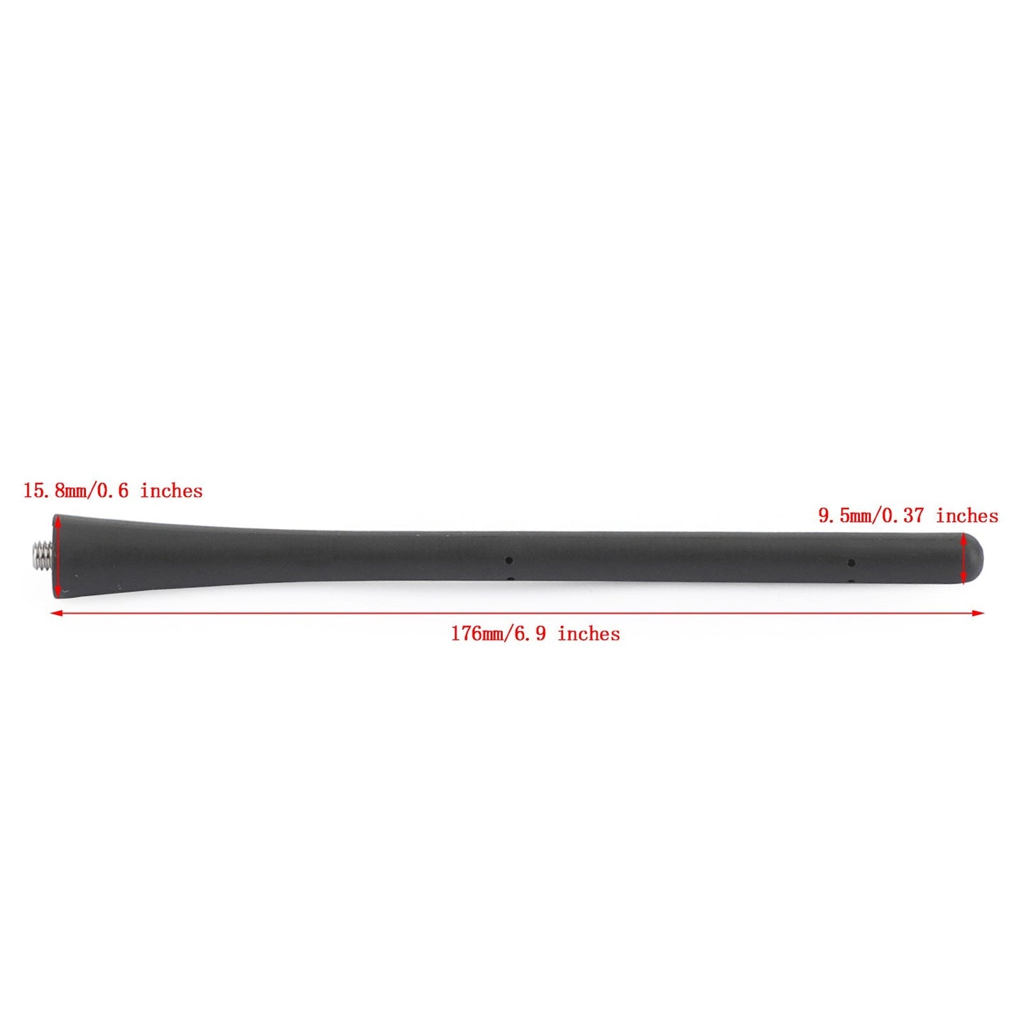 7Inch Rubber Signal Antenna For Ford F150 F250 F350 & Ram 1500 2009-2019