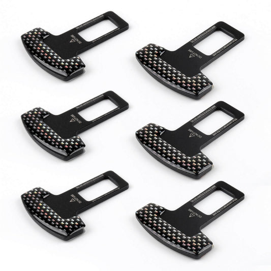 6PCS Universal Car Seat Belt Buckle Clip Replacement