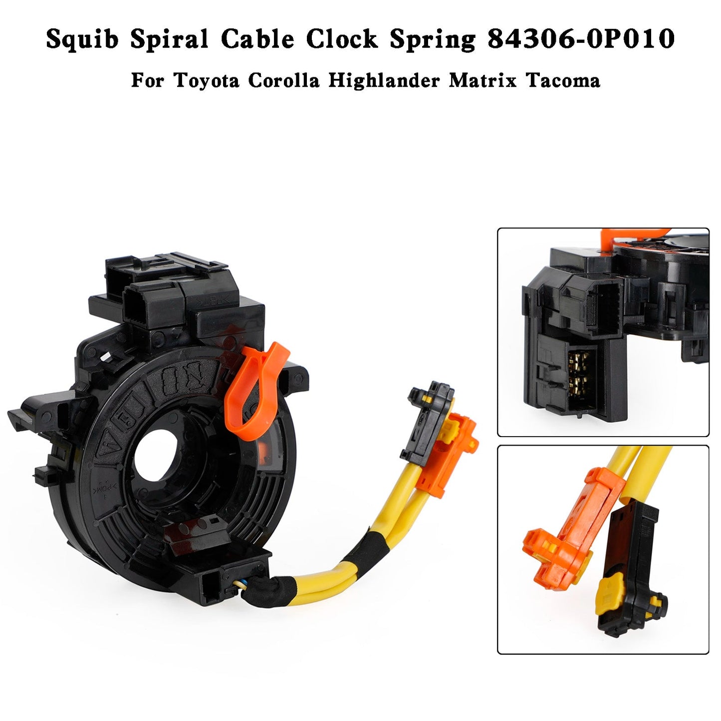 2005-2013 Toyota TACOMA 843060P010 Squib Spiral Cable Clock Spring